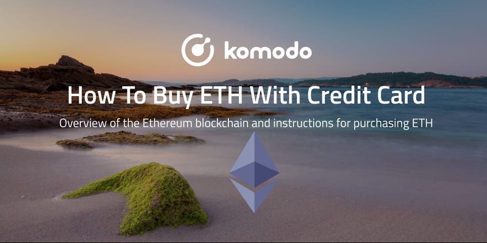 Buy Ethereum with a Credit Card: Buying ETH Instantly 101