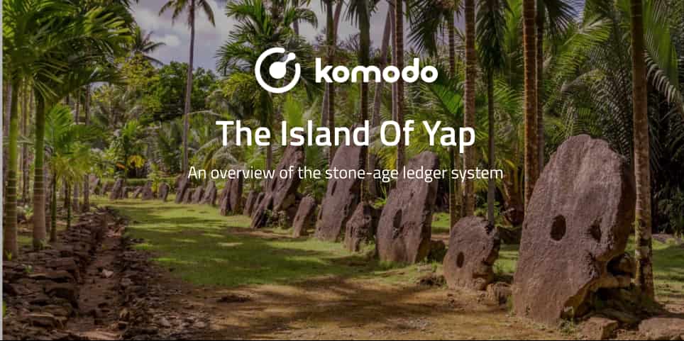 The Island of Yap and the Stone-Age Ledger System