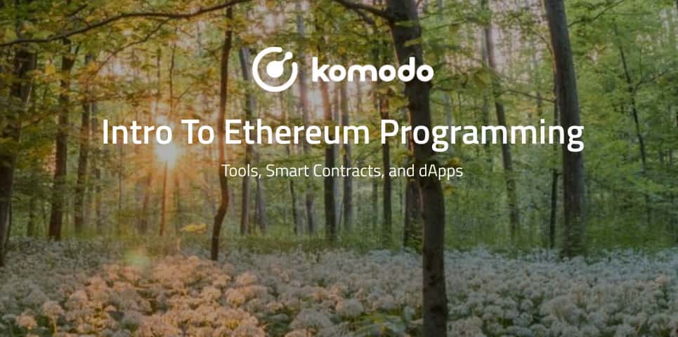 Intro To Ethereum Programming: Tools, Smart Contracts, and dApps