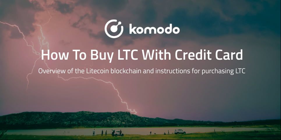 Buying Litecoin With Credit Card In Just a Few Steps