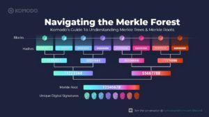 A Merkle Tree example.