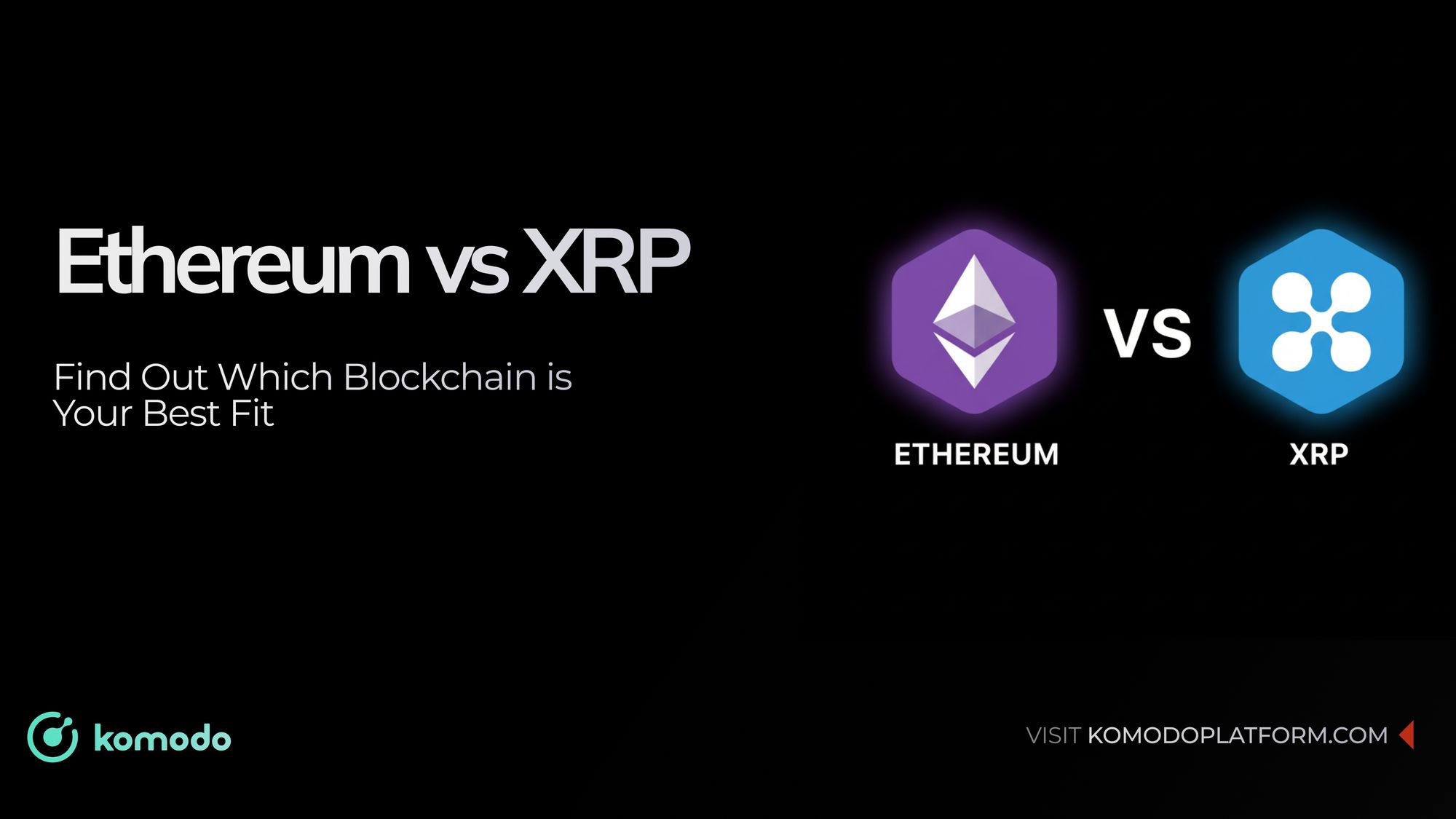 Ethereum vs XRP: A Detailed Comparison of Two Leading Cryptocurrencies