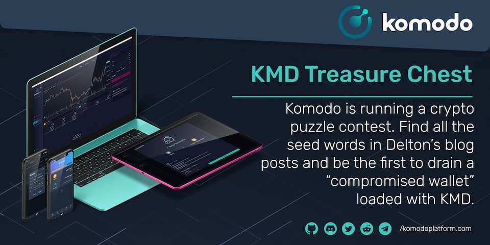 Komodo Blog Treasure Chest Contest Rules