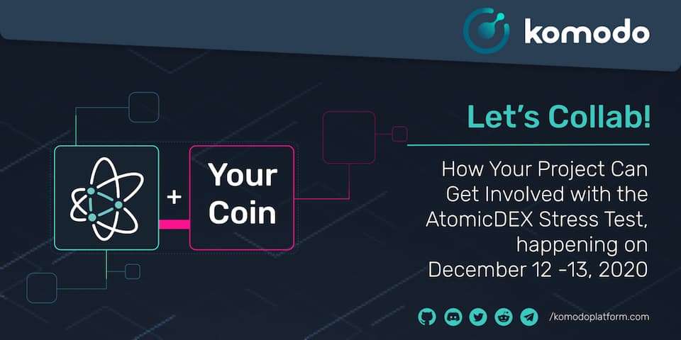 Community Collaboration Opportunity - AtomicDEX Stress Test