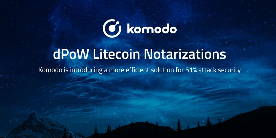 Komodo’s dPoW Now Supports Litecoin Notarizations For 51% Attack Protection