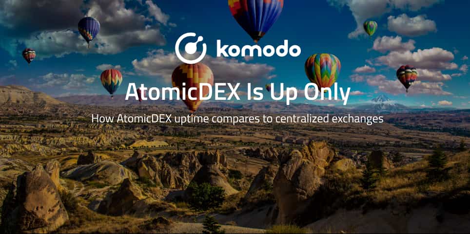 Up Only: How AtomicDEX Uptime Compares to Centralized Exchanges