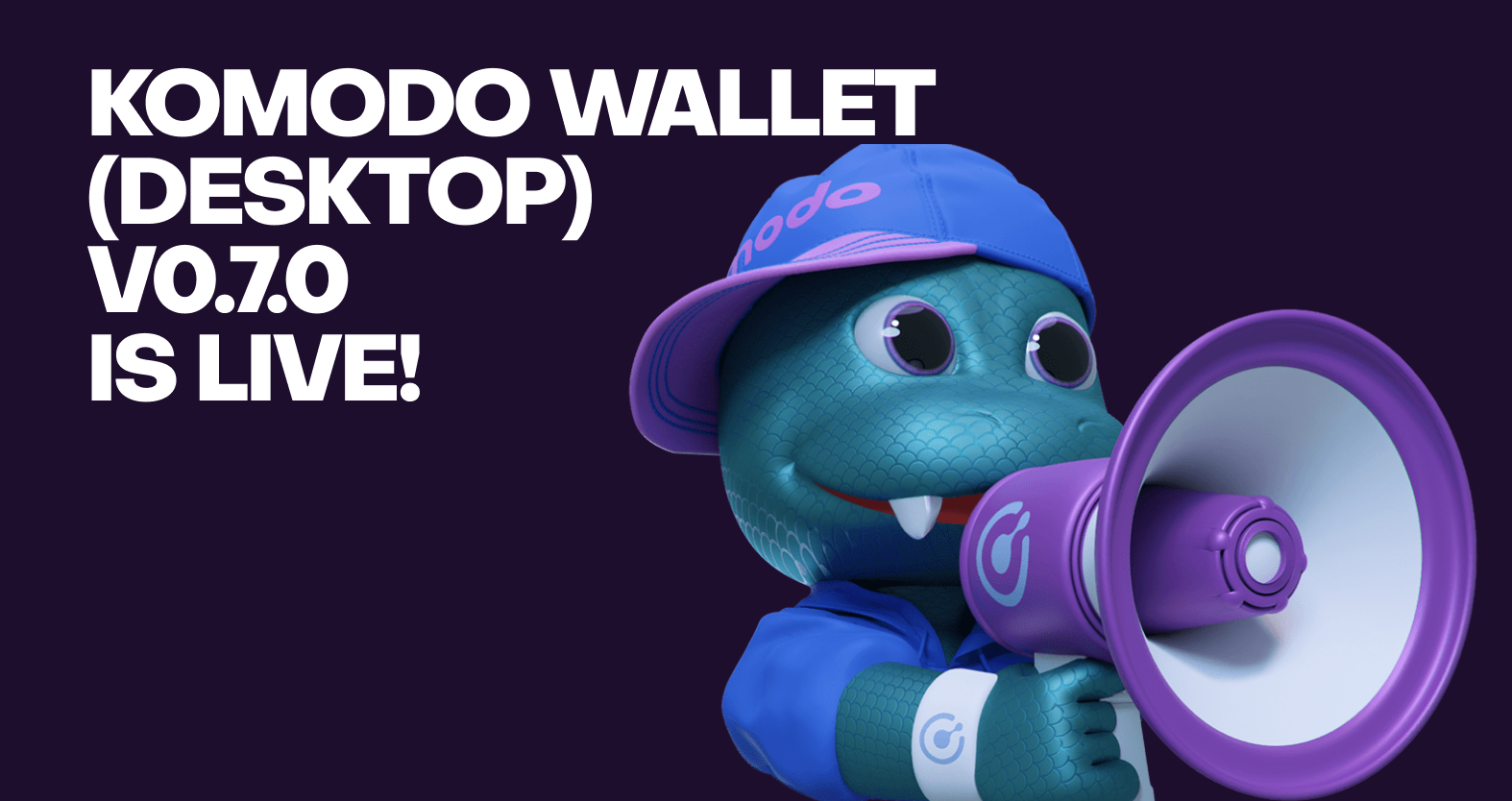 Komodo Wallet (desktop) v0.7.0 Is Live!