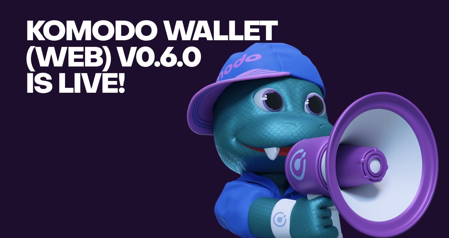 Komodo Wallet (web) v0.6.0 Is Live!