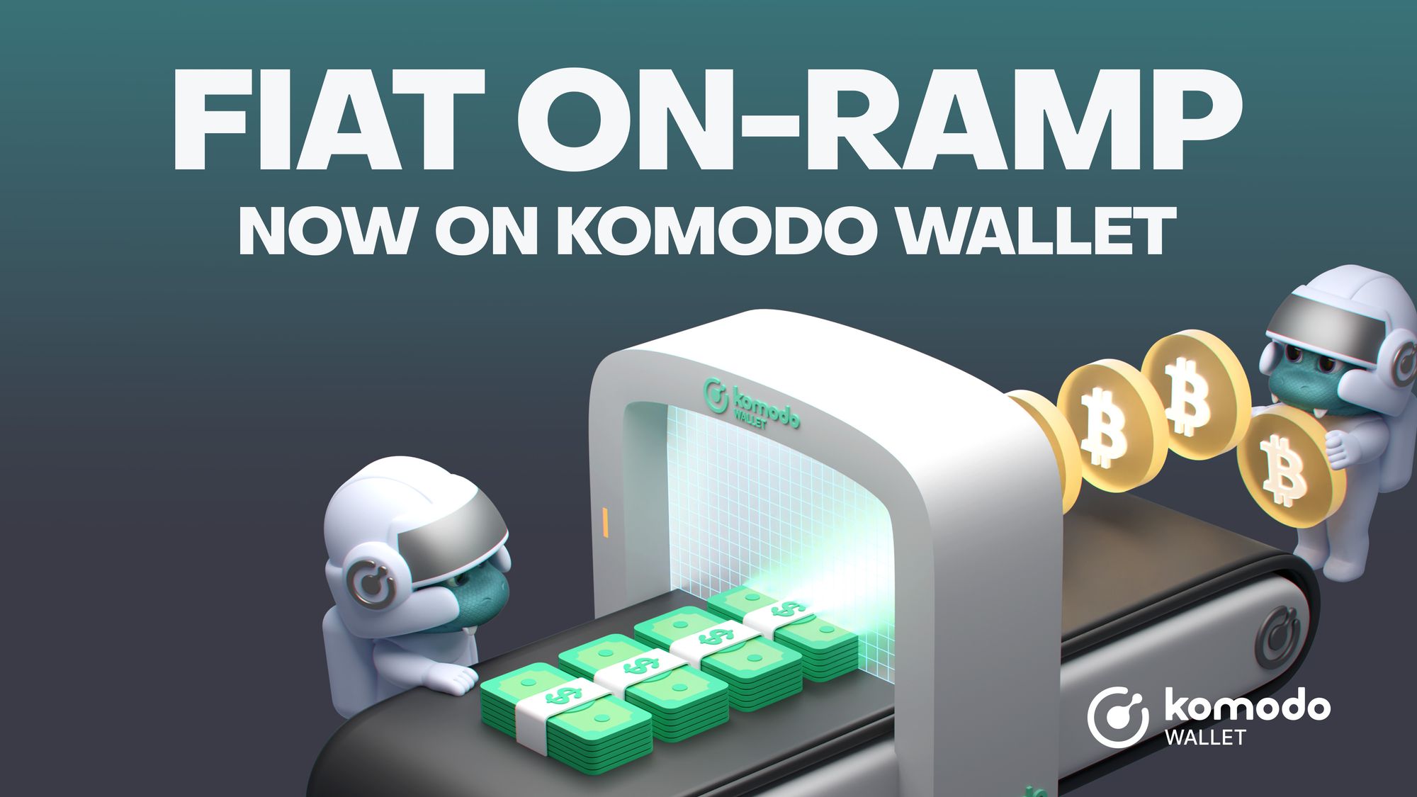 Komodo Wallet (web) Adds Fiat On-ramp Feature to Elevate DeFi Accessibility