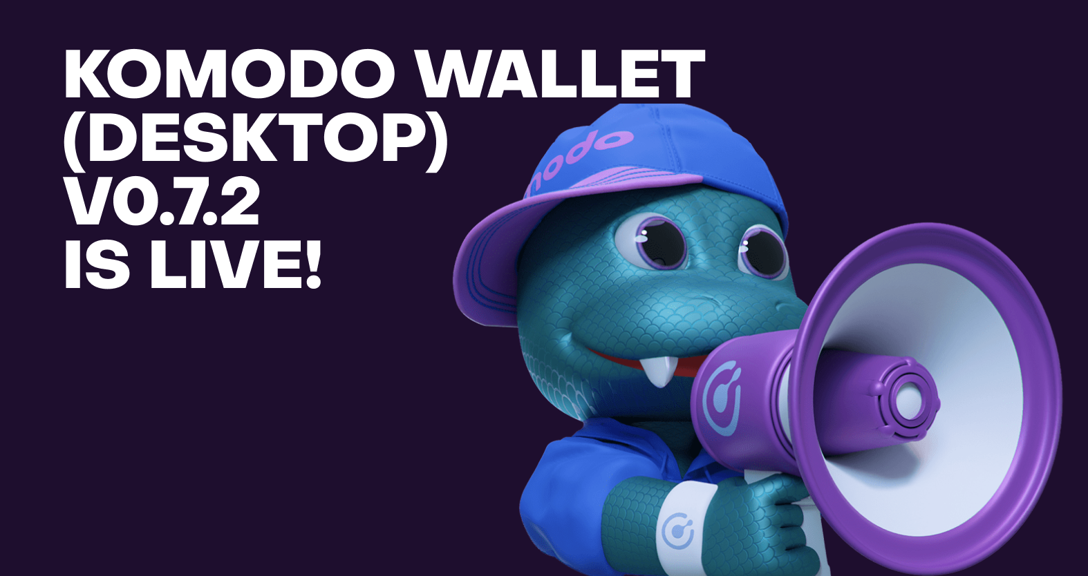 Komodo Wallet (desktop) v0.7.2 Is Live!