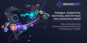 AtomicDEX Adds Polygon, Avalanche, Harmony, 10 More Protocols