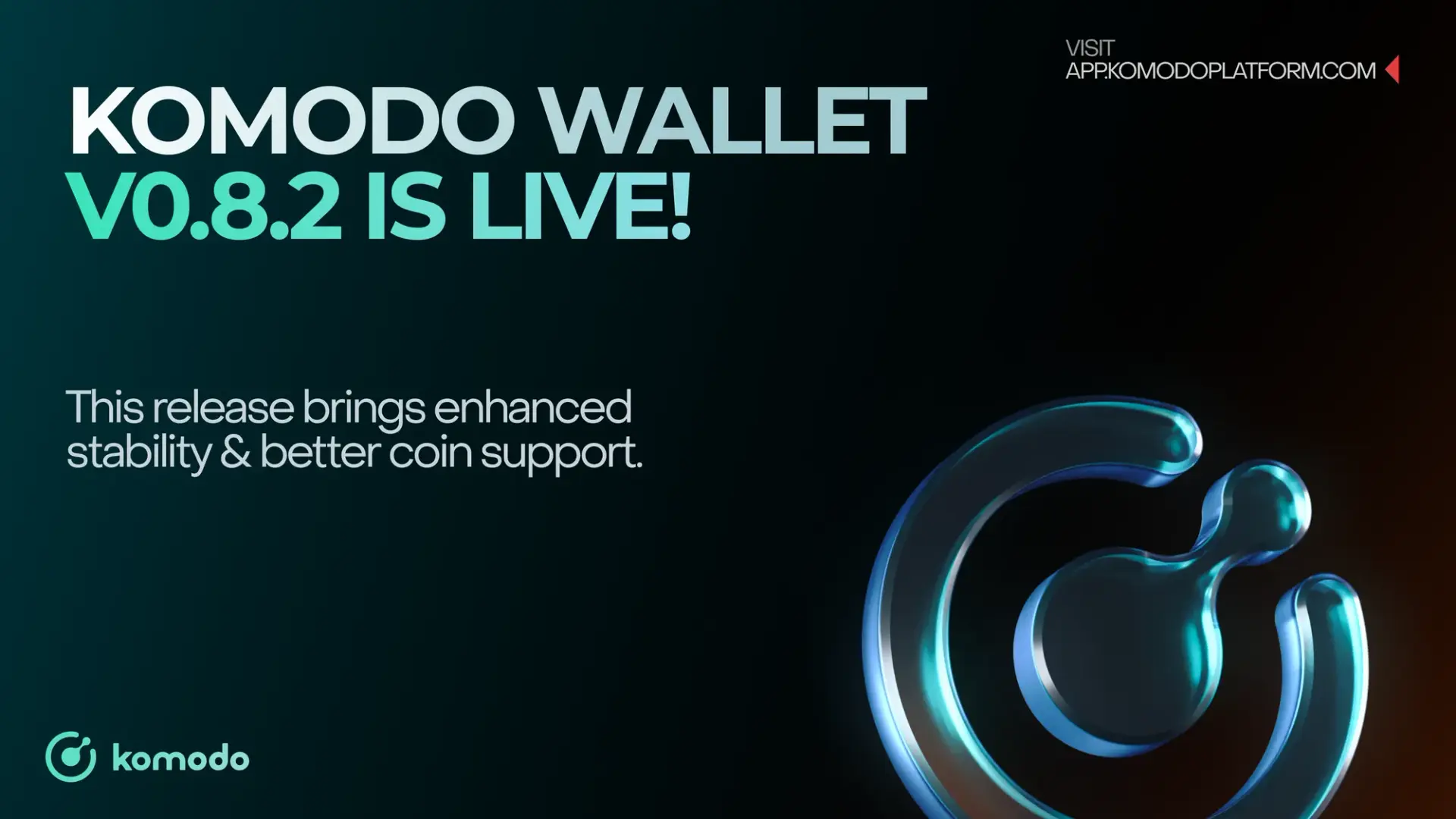 Komodo Wallet (web) v0.8.2 Is Live: Enhanced Stability & Better Coin Support