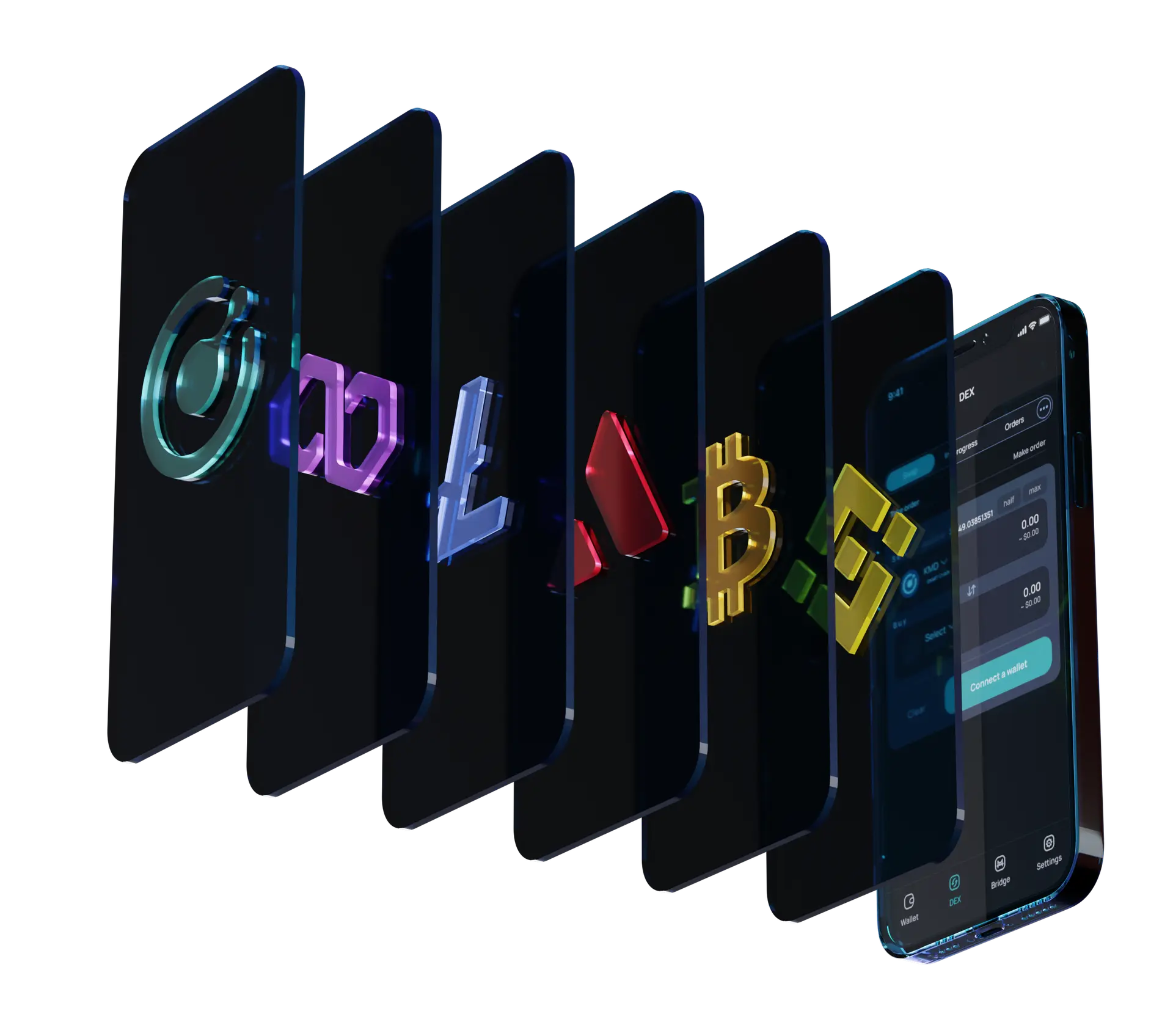 500+ Supported Cryptocurrencies