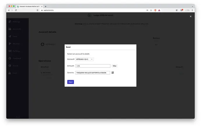 How to Vote with Your Hardware Wallet