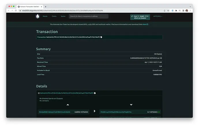 How to Vote on Komodo Wallet Desktop